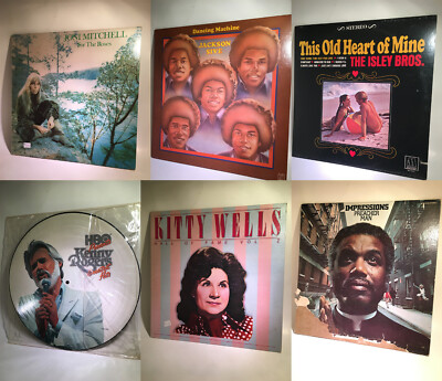 Various Vinyl LP Music Records ( Box J ) ( Artists I - K )