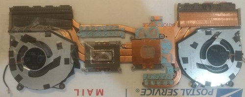 ASUS ROG 16 Air GU605 GU605MI GU605M Laptop CPU GPU heatsink Cooling Fan - Afbeelding 2 van 2