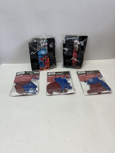 Star Wars Balloons. 12 inch Multi Color Qualatex Force Awakens. 30 Balloons. New - Picture 2 of 10