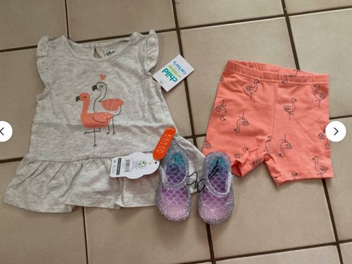 25Pc. INFANT BABY GIRLS Size Newborn 0-3-6M Winter CLOTHING LOT ALL NEW Old Navy - Picture 11 of 17