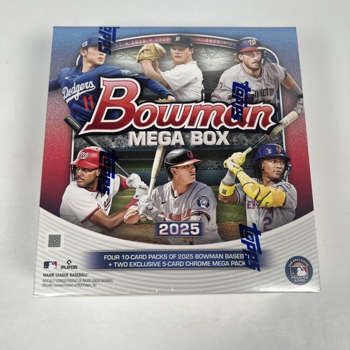 2025 Bowman MLB Baseball Hobby Mega Box - Brandneu Factory Sealed - Lot of 2 - Bild 8 von 10