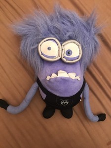 purple minion teddy