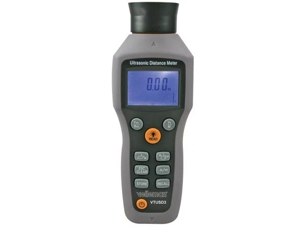 Velleman VTUSD3 ULTRASONIC DISTANCE METER LASER