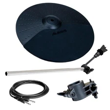 Alesis 10" Single-Zone Cymbal Pad Bundle with Long Support Arm, Clamp, Cable