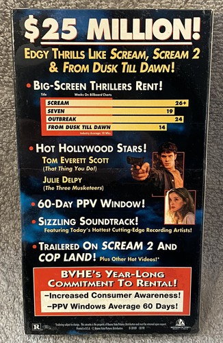 An American Werewolf in Paris (VHS, 1998) Promo Screener Demo Tom Everett Scott - Imagen 2 de 6