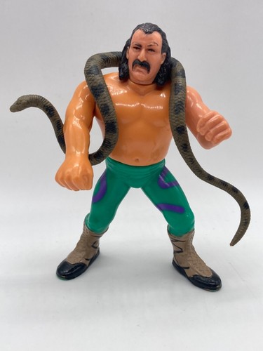 Vintage Jake The Snake Complete With Damien Snake ...