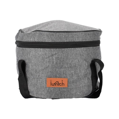 Foldable Camping Storage Bag Picnic Basket Cookware Handbag Barrel Insulated Bag - Picture 5 of 15