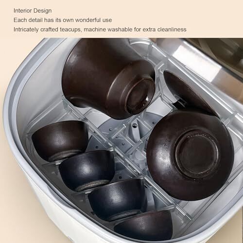 Portable Dishwasher, 360° Omni Directional 4L 5V USB Mini Dishwasher, - Picture 4 of 8