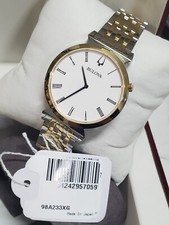 Bulova Regatta White Men's Watch - 98A233