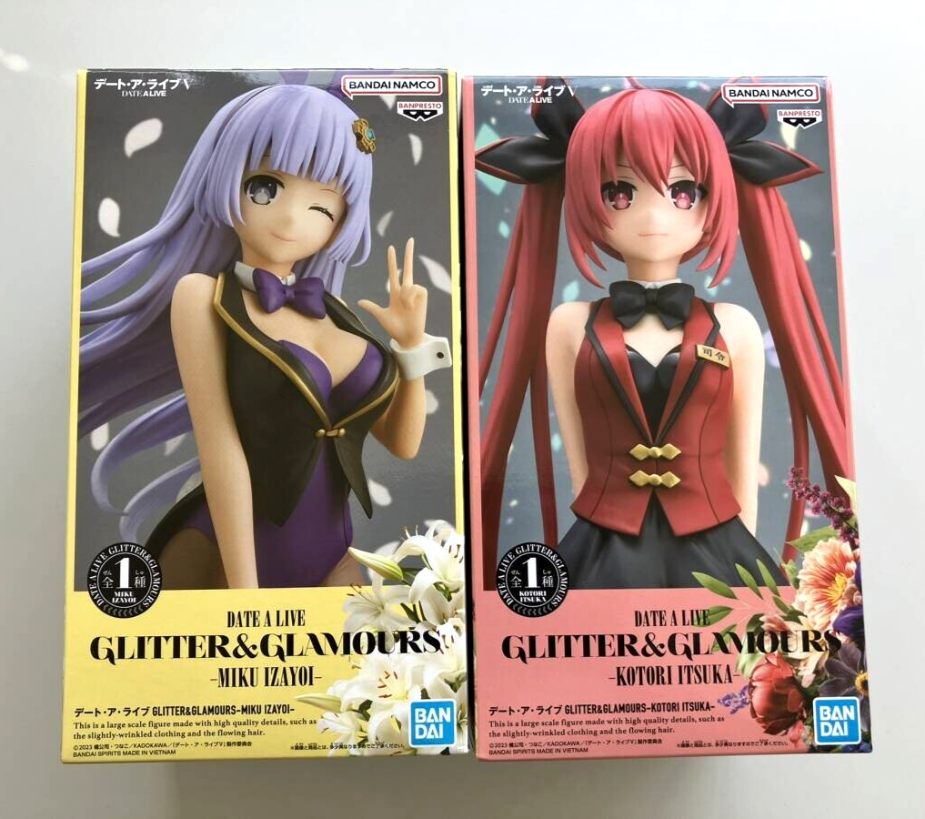Date A Live GLITTER & GLAMOURS MIKU IZAYOI KOTORI ITSUKA