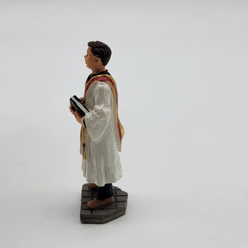 Lemax Christmas Village Minister Retirado Descontinuado SKU#: 02399 Predicador - Imagen 2 de 7