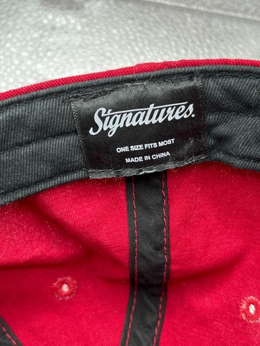 Florida State University Signatures Adult Baseball Cap Garnet Spearhead Logo - Picture 6 of 6