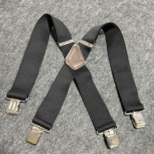 Carhartt black brown clip on mens suspenders braces