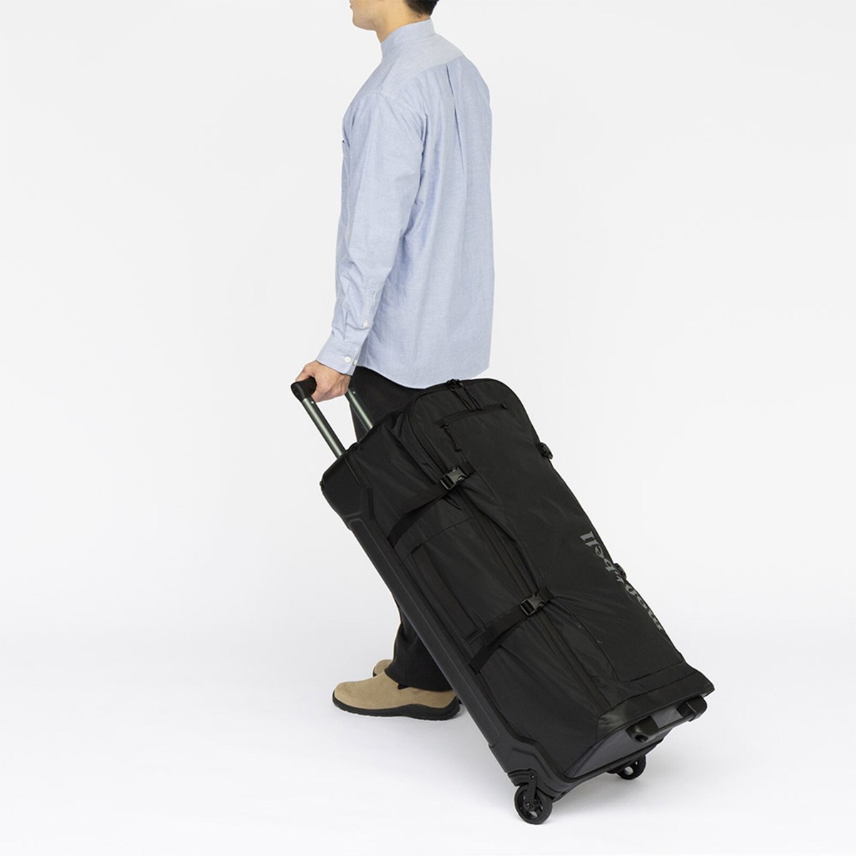 mont-bell Wheelie Duffle 90 Black Travel Bag with Handle