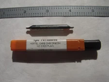 NEW HERTEL USA #3 SOLID CARBIDE 60 DEGREE CENTER DRILL & COUNTERSINK #74148545