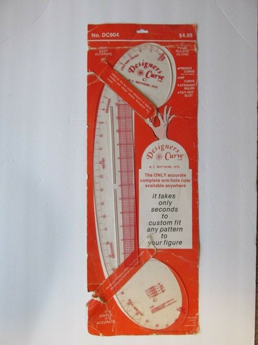 Schneider Schnittmuster Design Kurvennähen von W.E. Matthews 1976 - Bild 2 von 4
