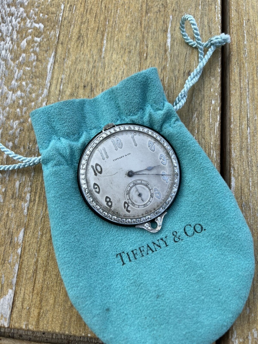 Tiffany diamond pendant watch Clearance