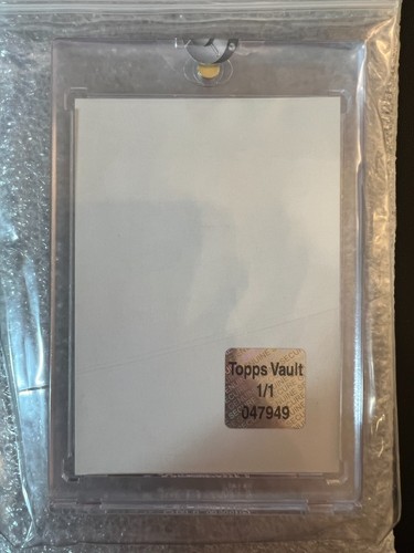 2017 Topps Update KYLE HIGASHIOKA RC Blank Back 1/1 US15 Vault - Yankees Padres - Bild 4 von 4