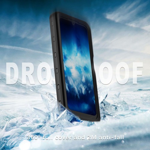 Für Samsung A25 5G Wasserdichte Hülle IP68 Eingebaute Schutzhülle Stoßfest Case - Picture 6 of 10