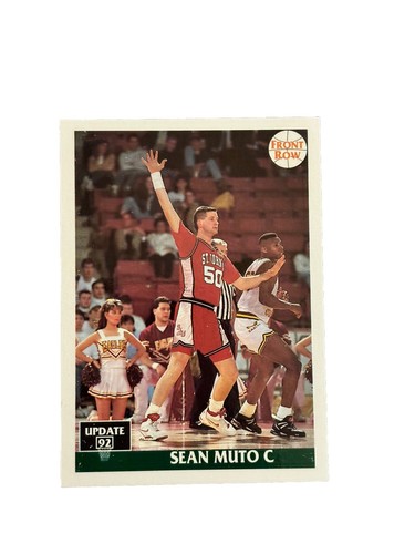 Excellent: Vintage 1991 Front Row Update Sean Muto St. John’s Redmen Card - Picture 1 of 2