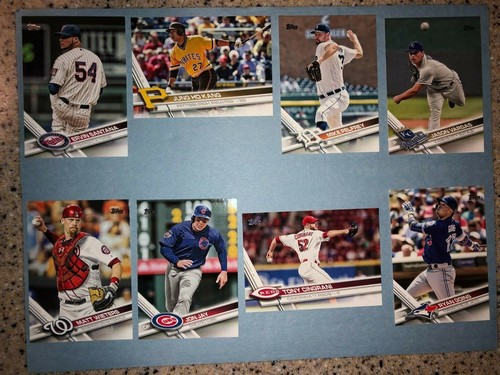2017 TOPPS BASE SERIES 2 BASEBALL CARDS YOU CHOOSE 351-700 MLB CARD FREE SHIP - Picture 12 of 12