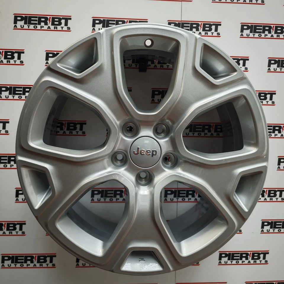 4 Cerchi  In Lega Originali Jeep Renegade Compass  18 Nuovi Cod 735668153 + Tpms - Imagen 3 de 4