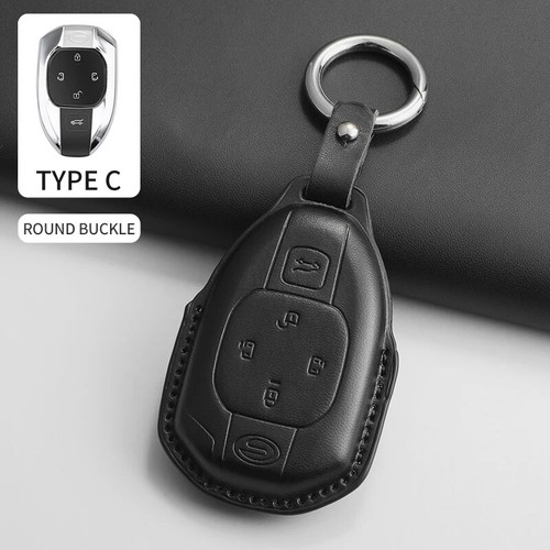 Soft PU Leather Car Key Case Cover Bag For GAC Trumpchi GS7 GS8 GM8 GS5 GA6 GM6 - Picture 21 of 30