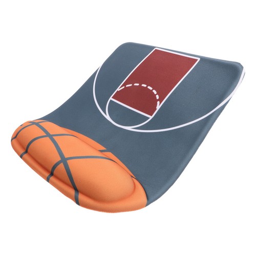 Non-slip Mouse Pad Computer Mouse Wrist Rest Basketball Pattern Wrist Support - Picture 6 of 19