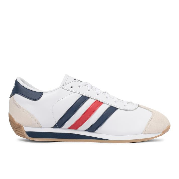 靴 yua adidas Originals COUNTRY Ⅱ JH5582 White Dark Navy Red | eBay