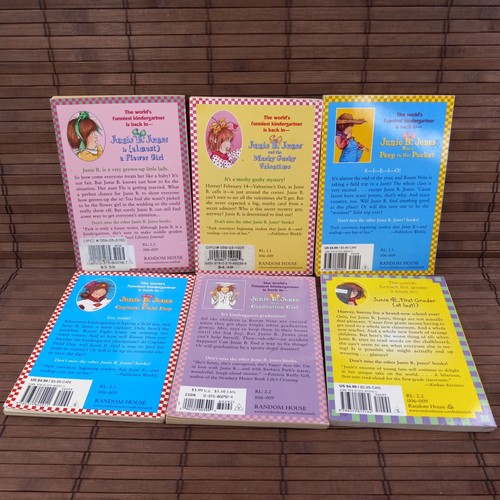 Lot 27 Junie B Jones Series Barbara Park PB Book Set RL 2 Chapter Books - Foto 8 di 12