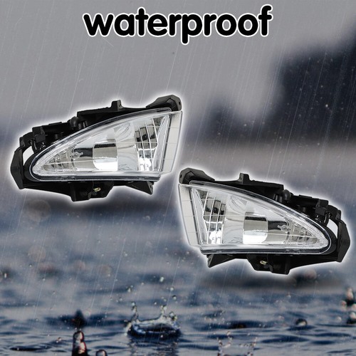 Conjunto de luces antiniebla 4 piezas de montaje de motor y derecha + izquierda para Hyundai Elantra 2007-2010 - Imagen 14 de 15