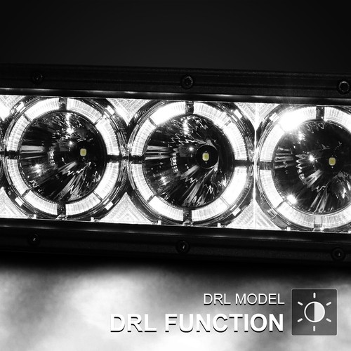 HIMA 4×4 22" LED Light Bar DRL Lighting installations for vehicles Single Row - Picture 8 of 15