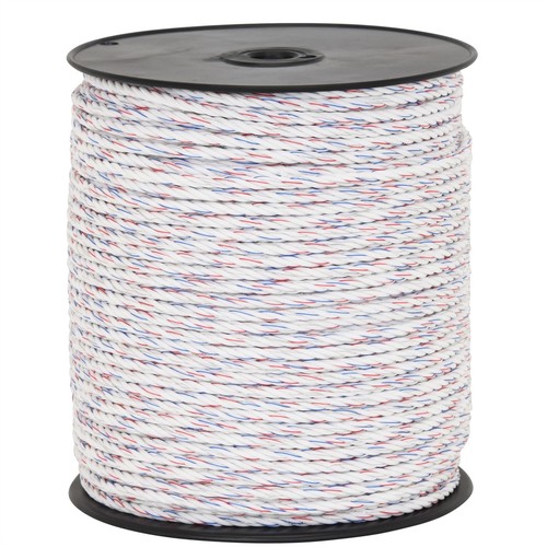 1000m Kunststoffseil 6mm mit Seilverbinder Weidezaunseil Seil Weidezaun Kordel - Bild 3 von 7