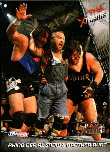 Tarjeta de lucha libre TriStar TNA 2010 Xtreme #27 Rhino def. Al Snow & Brother Runt - Imagen 1 de 2