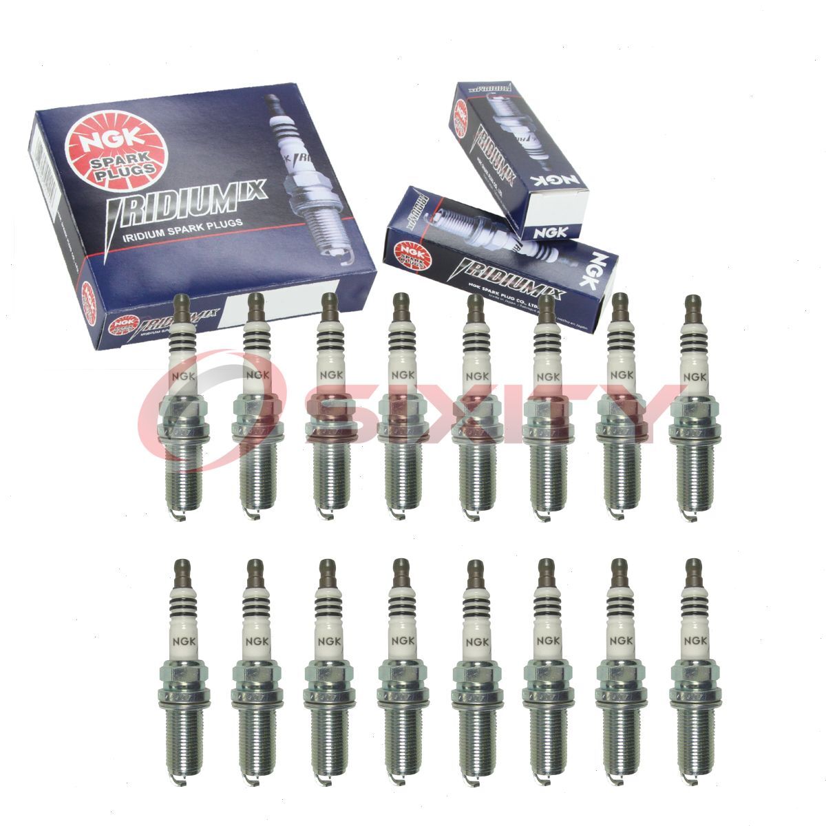 16 pc NGK Iridium IX Spark Plugs for 2009-2020 Dodge Challenger 5.7L V8 is
