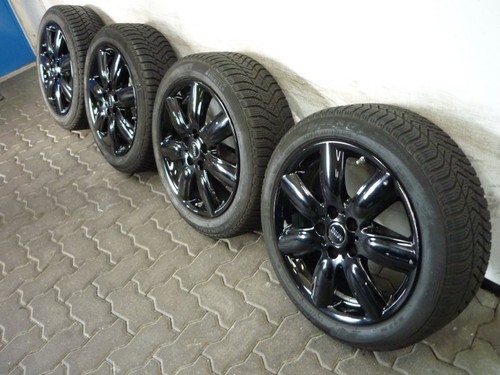 PNEUS HIVER JANTES ALU ORIGINAL MINI CLUBMAN F54 BRIDGE SPOKE 528 195/55 R17 - Photo 7/9