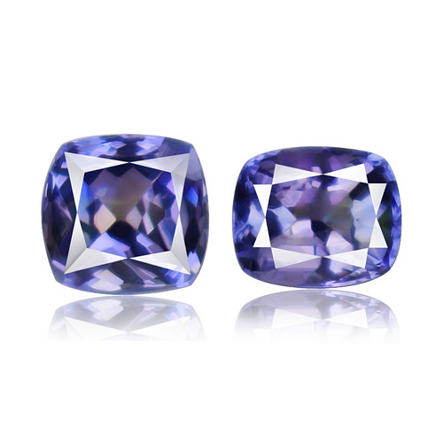 Tanzanite 1.70ct Ultra rare purple blue color 100% natural earth mined Tanzania - Picture 3 of 3