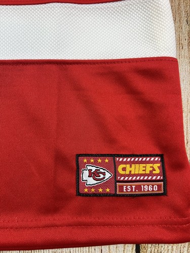 NWT NFL Team Apparel Kansas City Chiefs Hockey Jersey Size Youth Large 14-16 - Picture 3 of 7