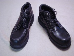 MENS-SKECHERS-BLACK-ANKLE-BOOTS-SIZE-13
