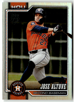 2026 Topps MLB Series One No. 278 Jose Altuve Holo