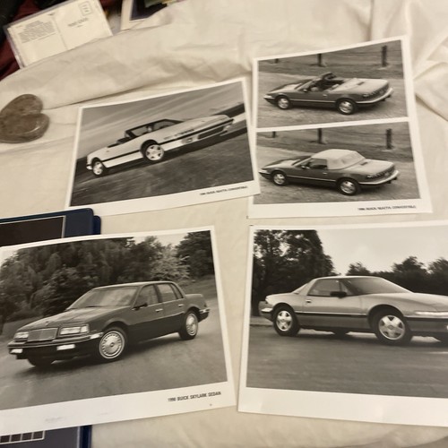 NOS Riesige 1990 Buick Pressemappe, 3 Ringordner, 24 Fotos + Farbdias Prospekte - Bild 6 von 24