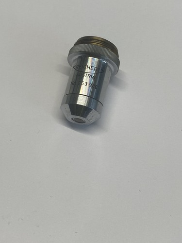 Reichert Austria Plan 10x /0.20  Mikroskop Objektiv microscope objective Plan 10 - Bild 3 von 6