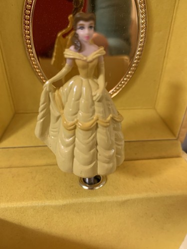 Joyero de música vintage de la Bella y Bestia Princesa Bella de Disney - Imagen 5 de 6