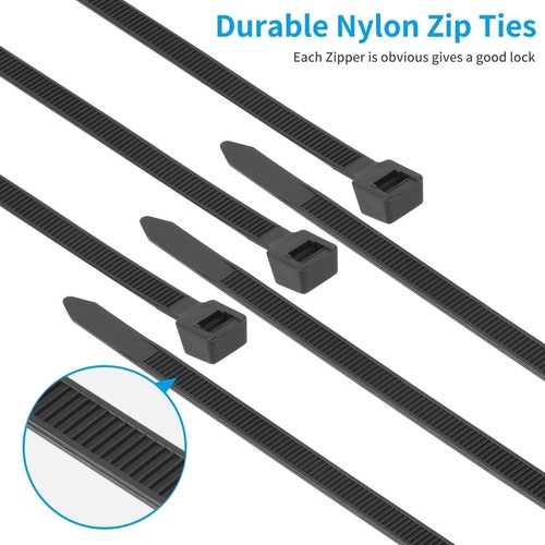 24 inch Brown Zip Ties Heavy Duty 50 PACK, 250 LBS Ultra Exclusive Strong Pla... - Bild 3 von 6