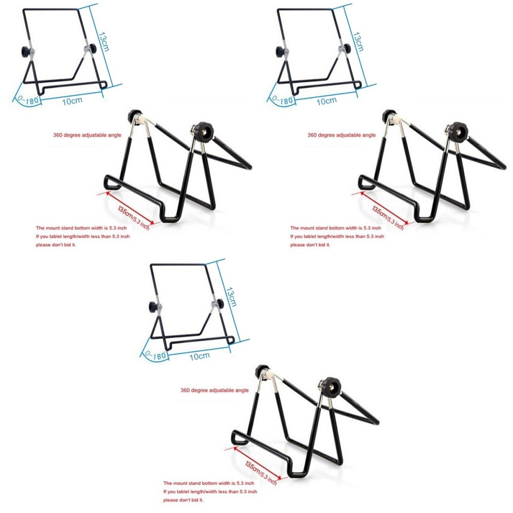 5-8 Zoll Universal Portable Desktop Tablet Ständerhalter für 2/3/4 / Air /