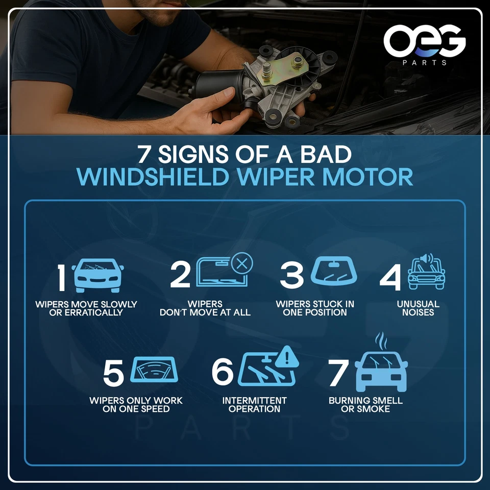 Nuevo motor limpiaparabrisas para Mercury Cougar y Ford Thunderbird 1990-1997 Foto 4 de 4