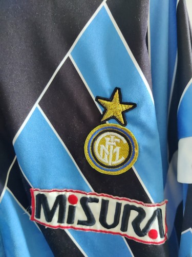 Inter Track Jacket Uhlsport Pro Vintage 1990-1991 Giacca Allenamento - Foto 3 di 11