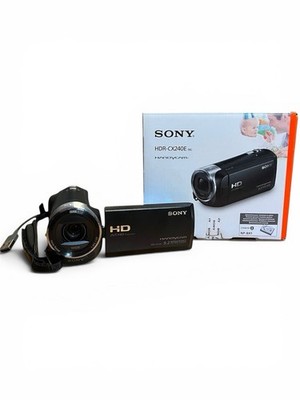 Sony Handycam HDR-CX240E Full HD Camcorder + OVP + mm + 16 GB microSD