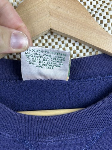 Vintage LL Bean Russell Sweatshirt mit Rundhalsausschnitt Herren Gr. Large Tall USA - Bild 3 von 8
