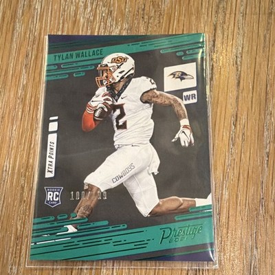 Panini 2021 Prestige Tylan Wallace Xtra Points Rookie /99 #225 Ravens